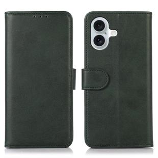 For iPhone 17 Cow Texture Leather Phone Case(Green)
