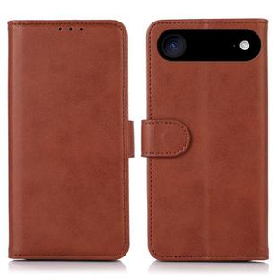 For iPhone 17 Air Cow Texture Leather Phone Case(Brown)