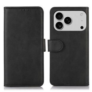 For iPhone 17 Pro Max Cow Texture Leather Phone Case(Black)