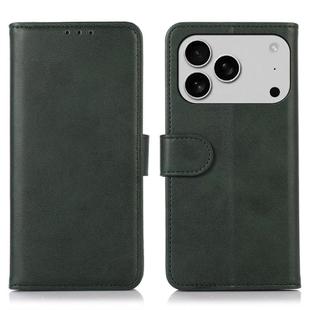 For iPhone 17 Pro Max Cow Texture Leather Phone Case(Green)