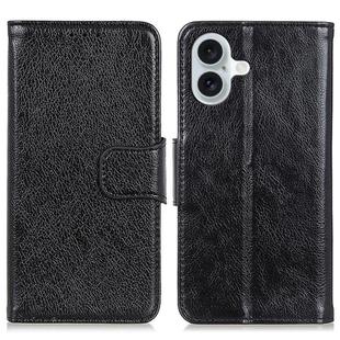 For iPhone 17 Nappa Texture Leather Case(Black)