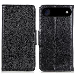 For iPhone 17 Air Nappa Texture Leather Case(Black)