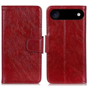For iPhone 17 Air Nappa Texture Leather Case(Red)