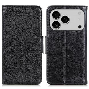 For iPhone 17 Pro Max Nappa Texture Leather Case(Black)
