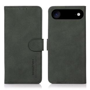 For iPhone 17 Air KHAZNEH Matte Texture Leather Phone Case(Green)