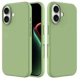 For iPhone 17 Solid Color Silicone Phone Case(Mint Green)