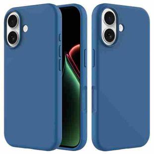 For iPhone 17 Solid Color Silicone Phone Case(Cobalt Blue)