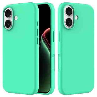 For iPhone 17 Solid Color Silicone Phone Case(Green)