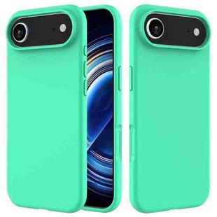 For iPhone 17 Air Solid Color Silicone Phone Case(Green)