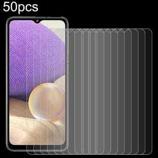 For Samsung Galaxy A32 5G 50pcs 0.26mm 9H 2.5D High Aluminum Tempered Glass Film