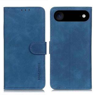 For iPhone 17 Air KHAZNEH Retro Texture Leather Phone Case(Blue)