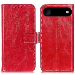 For iPhone 17 Air Retro Crazy Horse Texture Horizontal Flip Leather Phone Case(Red)