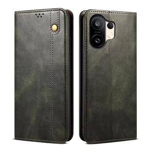 For vivo S30 Pro mini Oil Wax Crazy Horse Texture Leather Phone Case(Green)