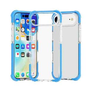 For iPhone 17 Air Four-corner Shockproof TPU Hybrid Acrylic Phone Case(Blue)