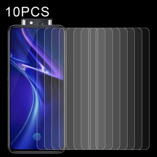 For Vivo X27 Pro 10 PCS Half-screen Transparent Tempered Glass Film