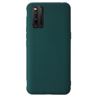 For Vivo IQOO 3 Shockproof Frosted TPU Protective Case(Green)