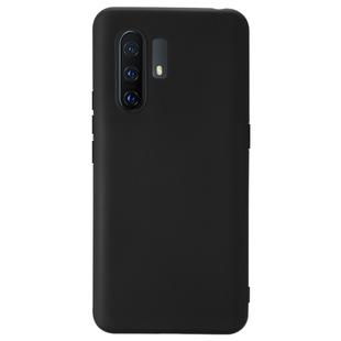 For Vivo X30 Shockproof Frosted TPU Protective Case(Black)