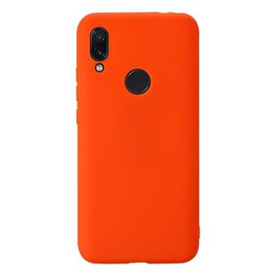 For Xiaomi Redmi 7 Shockproof Frosted TPU Protective Case(Orange)