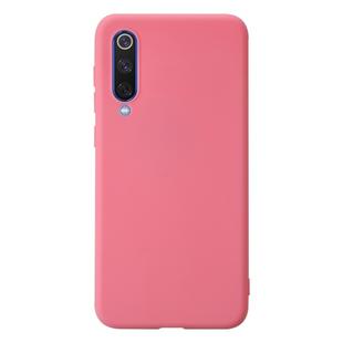 For Xiaomi Mi 9 SE Shockproof Frosted TPU Protective Case(Pink)