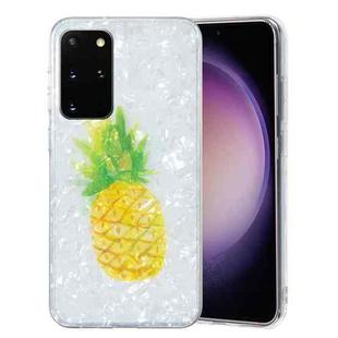 For Samsung Galaxy S20+ IMD Shell Pattern TPU Phone Case(Pineapple)