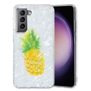 For Samsung Galaxy S21 5G IMD Shell Pattern TPU Phone Case(Pineapple)