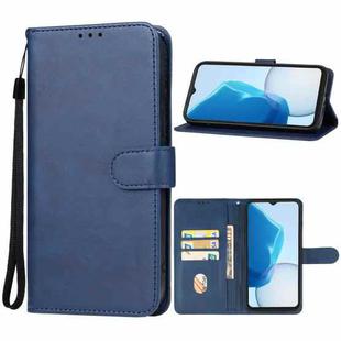 For DOOGEE N55 Leather Phone Case(Blue)