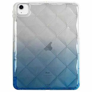 For iPad 10th Gen 10.9 2022 Gradient Diamond Plaid TPU Tablet Case(Gradient Blue)