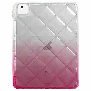 For iPad 10.2 2021 / 2020 / 10.5 Gradient Diamond Plaid TPU Tablet Case(Gradient Pink)