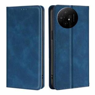 For TCL 50 XL Skin Feel Magnetic Leather Phone Case(Blue)