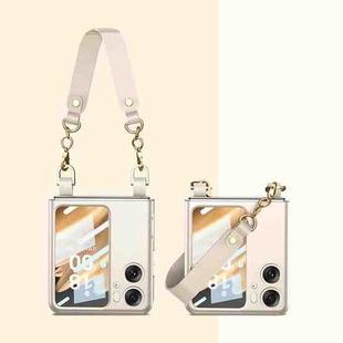 For OPPO Find N2 Flip GKK Integrated Ultra-thin Handbag Phone Case(Gold)