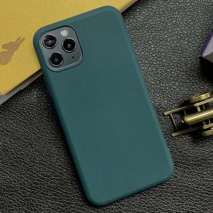 For iPhone 11 Pro Shockproof Frosted TPU Protective Case(Green)