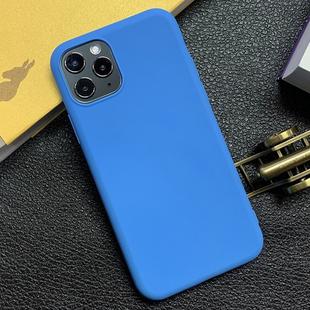 For iPhone 11 Pro Shockproof Frosted TPU Protective Case(Light Blue)