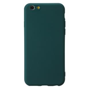 For iPhone 6 Shockproof Frosted TPU Protective Case(Green)