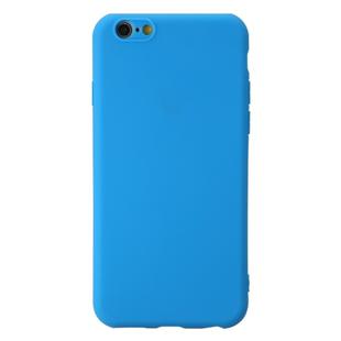 For iPhone 6 Shockproof Frosted TPU Protective Case(Light Blue)