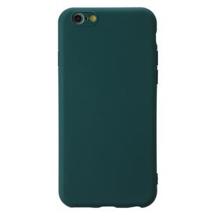 For iPhone 6 Plus Shockproof Frosted TPU Protective Case(Green)