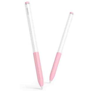 For Xiaomi Stylus Pen 2 Jelly Style Translucent Silicone Protective Pen Case(Pink)