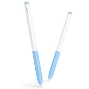 For Xiaomi Stylus Pen 2 Jelly Style Translucent Silicone Protective Pen Case(Blue)