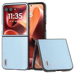 For Motorola Razr 60 Ultra ABEEL Black Edge Genuine Mino Phone Case(Blue)