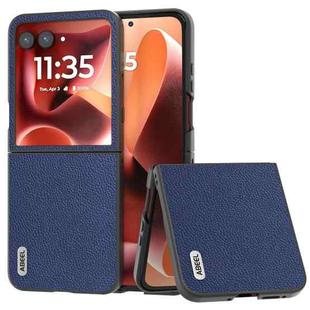 For Motorola Razr 60 Ultra ABEEL Black Edge Genuine Mino Phone Case(Royal Blue)