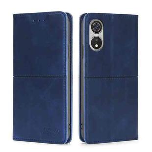 For CUBOT P60 Cow Texture Magnetic Leather Phone Case(Blue)