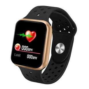 F8 Pro 1.3 inch Touch Screen Smart Bracelet, Support Sleep Monitor / Blood Pressure Monitoring / Blood Oxygen Monitoring / Heart Rate Monitoring, Shell Color:Gold(Black)