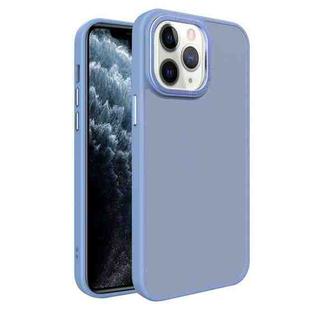 For iPhone 11 Pro All-inclusive TPU Edge Acrylic Back Phone Case(Sierra Blue)