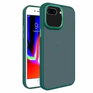 For iPhone 8 Plus / 7 Plus All-inclusive TPU Edge Acrylic Back Phone Case(Green)