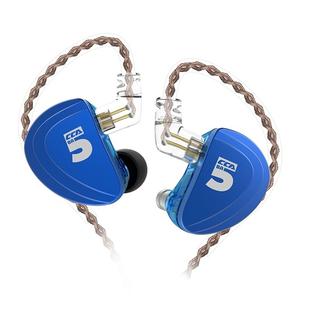 CCA CCA-A10 3.5mm Gold Plated Plug Ten Unit Pure Balanced Armature Wire-controlled In-ear Earphone, Type:without Mic(Blue)