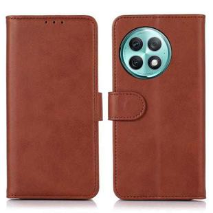 For OnePlus Ace 2 Pro Cow Texture Leather Phone Case(Brown)