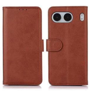 For OnePlus Nord 4 Cow Texture Leather Phone Case(Brown)