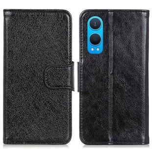 For OnePlus Nord CE4 Lite Nappa Texture Leather Phone Case(Black)