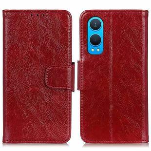 For OnePlus Nord CE4 Lite Nappa Texture Leather Phone Case(Red)