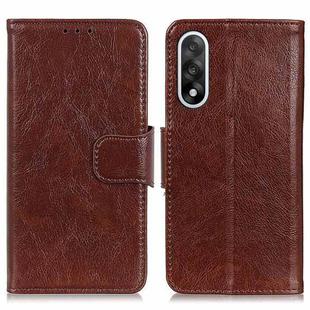 For OnePlus Nord 5 / Ace 5 Ultra Nappa Texture Leather Phone Case(Brown)