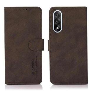 For OnePlus Nord 5 KHAZNEH Matte Texture Leather Phone Case(Brown)
